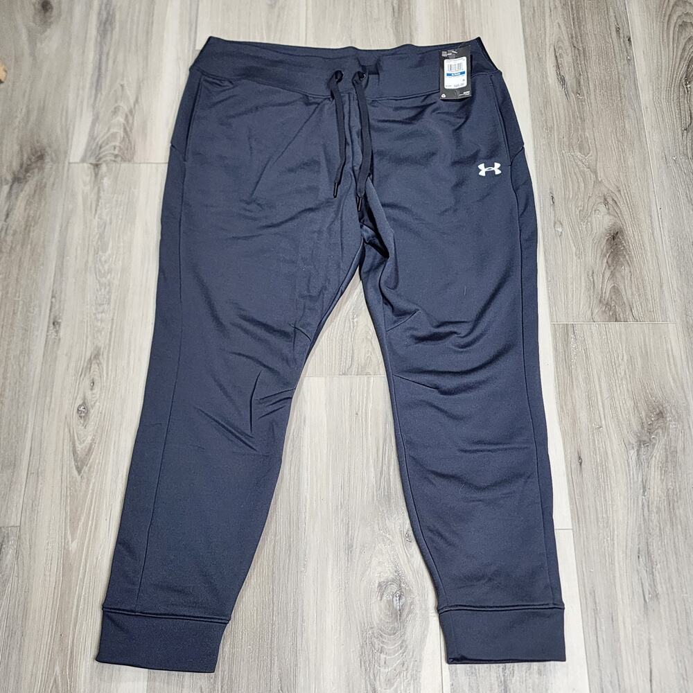 Under Armour Jogger Women's XL Gray Qualifier Fleece New